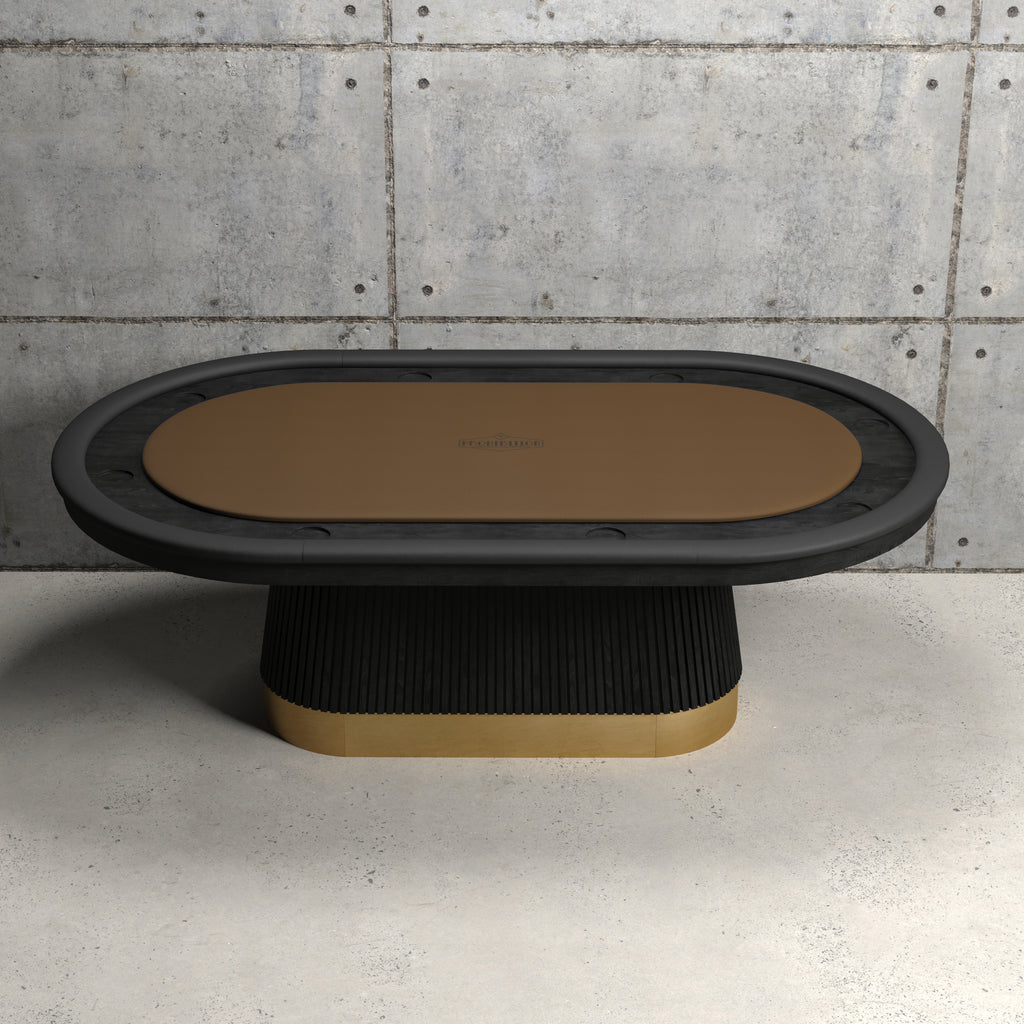 PROHIBITION SERIES TEXAS HOLD'EM TABLE-BLACK
