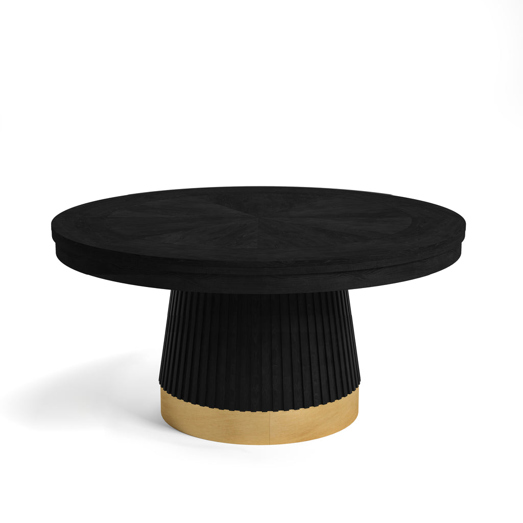 PROHIBITION SERIES 60" POKER TABLE DINING TOP-BLACK