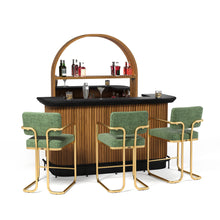 Load image into Gallery viewer, PROHIBITION SERIES 84&quot; COCKTAIL BAR-WALNUT