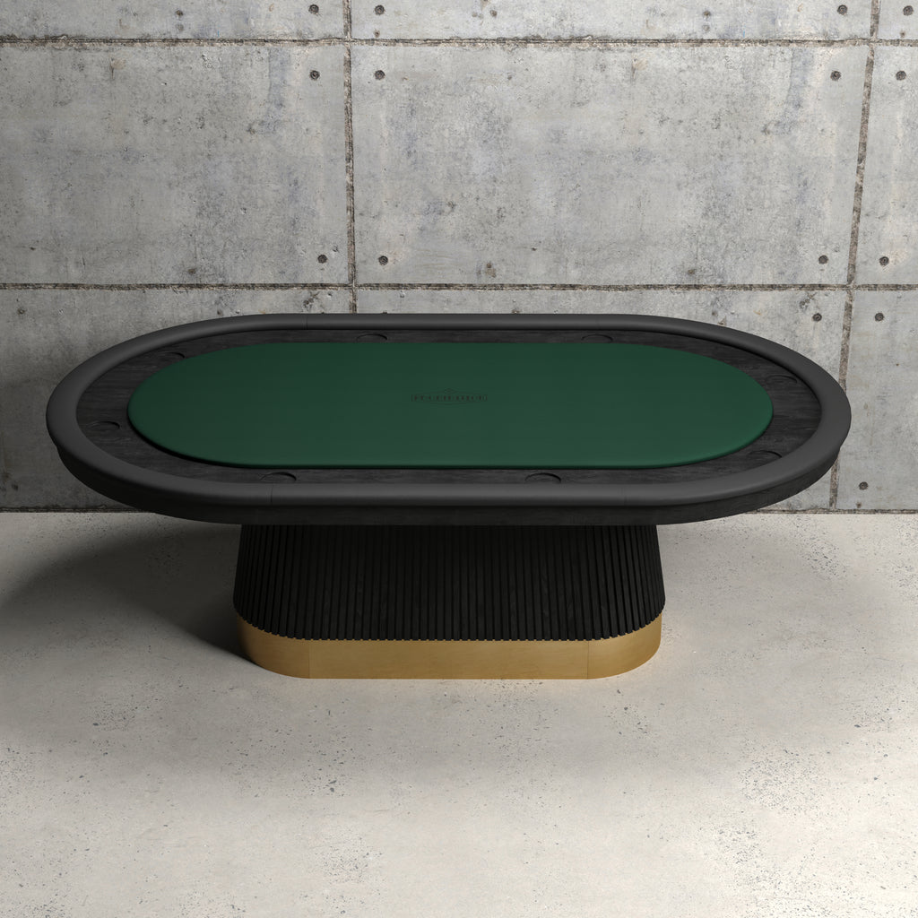 PROHIBITION SERIES TEXAS HOLD'EM TABLE-BLACK
