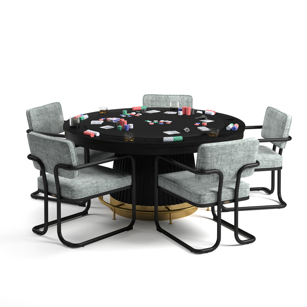 PROHIBITION SERIES 60" POKER-BLACK