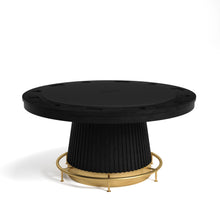 Load image into Gallery viewer, BLACK FOOTRAIL FOR 60&quot; POKER TABLE-BRASS