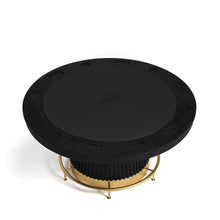 Load image into Gallery viewer, BLACK FOOTRAIL FOR 60&quot; POKER TABLE-BRASS