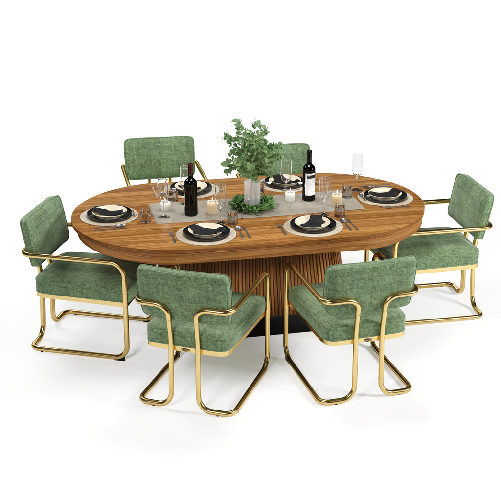 PROHIBITION SERIES TEXAS HOLD'EM TABLE DINING TOP-WALNUT