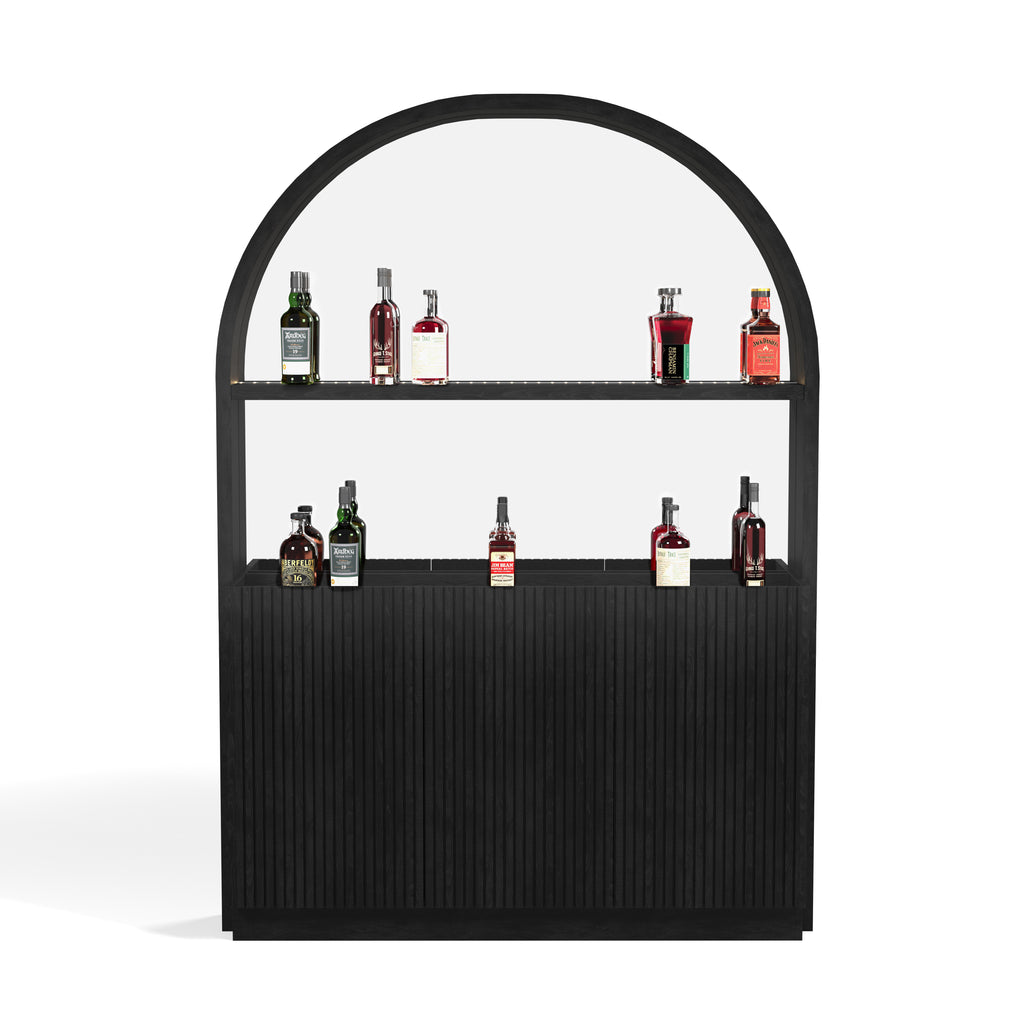 PROHIBITION SERIES BACK BAR-BLACK