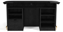 Load image into Gallery viewer, PROHIBITION SERIES 84&quot; COCKTAIL BAR-BLACK