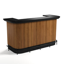 Load image into Gallery viewer, PROHIBITION SERIES 84&quot; COCKTAIL BAR-WALNUT