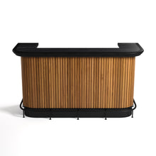 Load image into Gallery viewer, PROHIBITION SERIES 84&quot; COCKTAIL BAR-WALNUT
