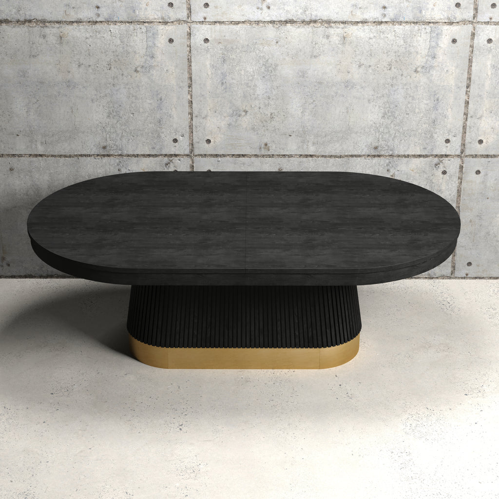 PROHIBITION SERIES TEXAS HOLD'EM TABLE DINING TOP-BLACK