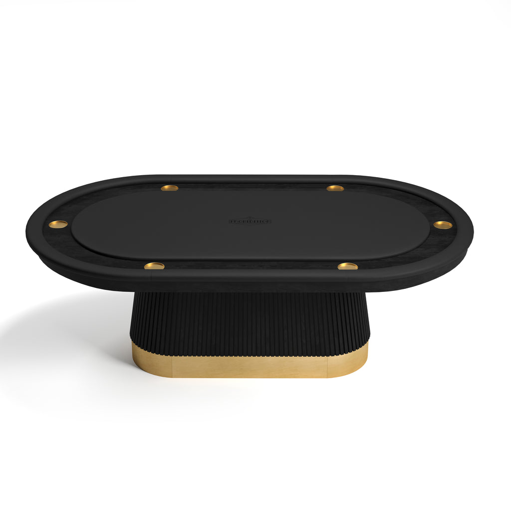 PROHIBITION SERIES TEXAS HOLD'EM TABLE-BLACK
